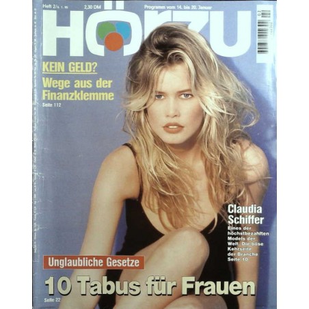 HÖRZU 2 / 14 bis 20 Januar 1995 - Claudia Schiffer