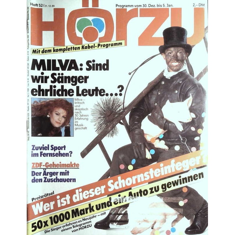 HÖRZU 52 / 30 Dez. bis 5 Jan. 1989 - Wer... Schornsteinfeger?