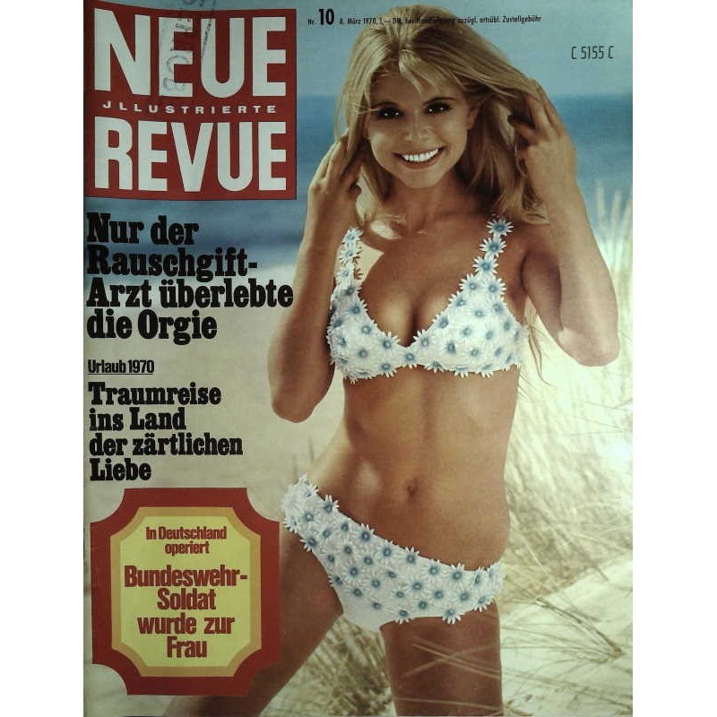 Neue Revue Nr.10 / 8 März 1970 - Urlaub 1970