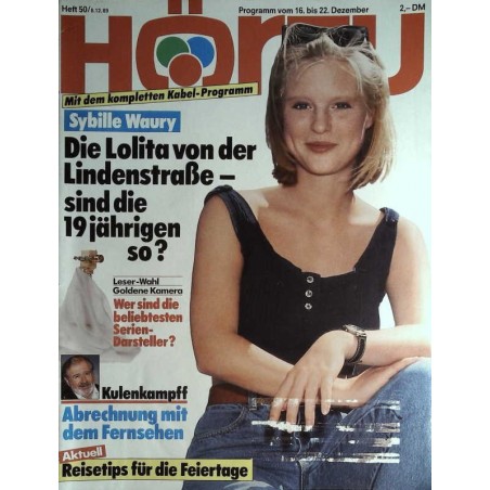 HÖRZU 50 / 16 bis 22 Dezember 1989 - Sybille Waury