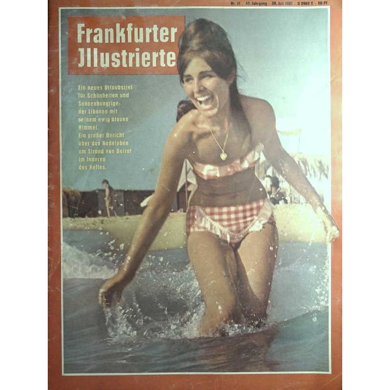 Frankfurter Illustrierte Nr.31 / 30 Juli 1961 - Der Libanon