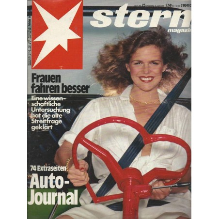 stern Heft Nr.25 / 15 Juni 1978 - Frauen fahren besser