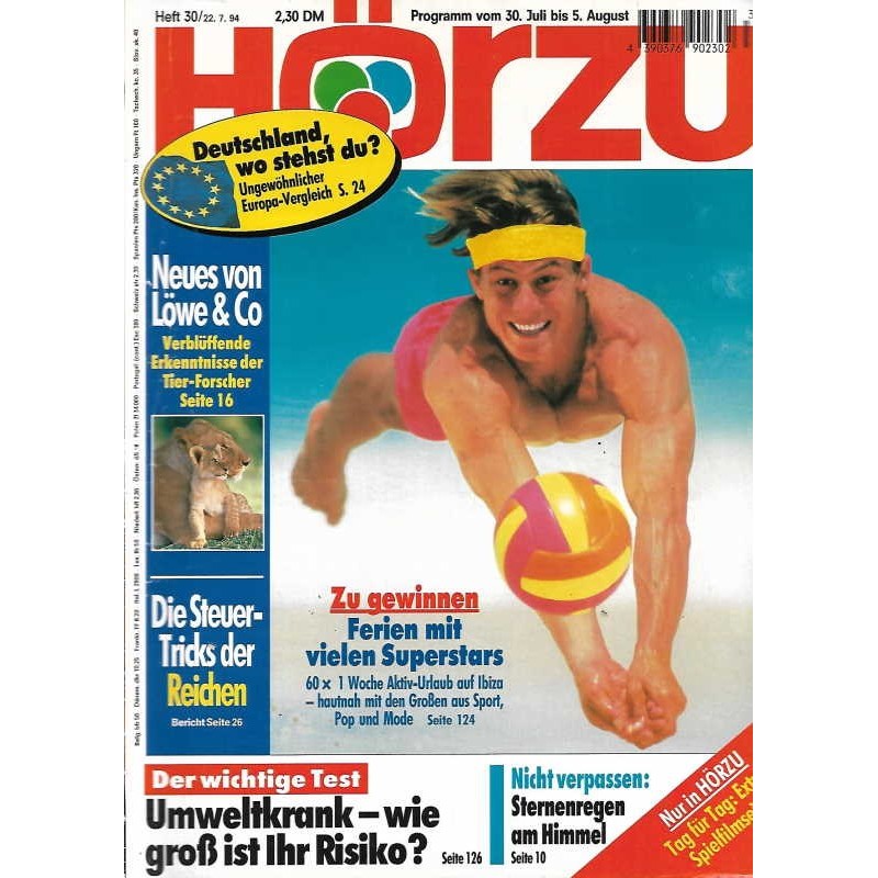 HÖRZU 30 / 30 Juli bis 5 August 1994 - Ferien mit Superstars