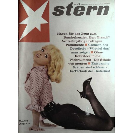 stern Heft Nr.16 / 19 April 1964 - France Anglade