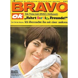 BRAVO OK Nr.39 / 18 September 1967 - Mireille Mathieu