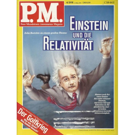 P.M. Ausgabe April 4/1991 - Einstein und die Relativität