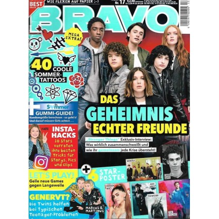 BRAVO Nr.17 / 31 Juli 2019 - Stranger Things