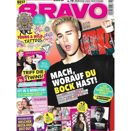 BRAVO Nr.19 / 30 August 2017 - Justin Bieber mach was du willst