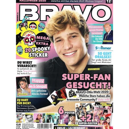 BRAVO Nr.12 / 14 Oktober 2020 - Wincent Weiss