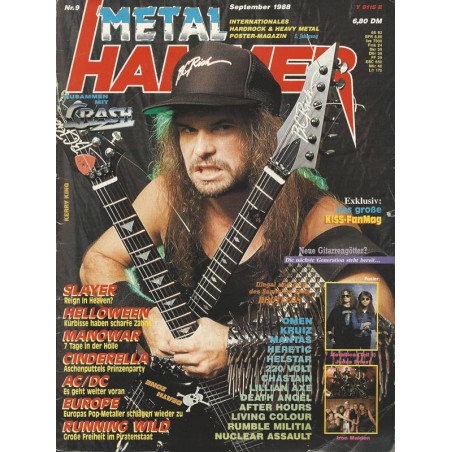 Metal Hammer Heft 9 September 1988