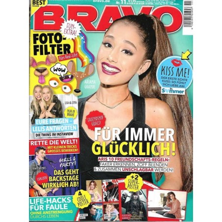 BRAVO Nr.11 / 10 Mai 2017 - Ariana Grande Glücklich