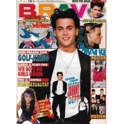 BRAVO Nr.7 / 7 Februar 1991 - Johnny Depp