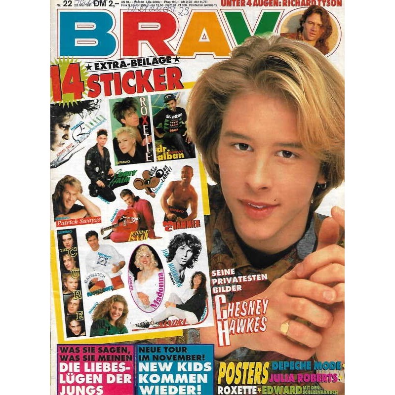 BRAVO Nr.22 / 23 Mai 1991 - Chesney Hawkes
