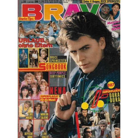 BRAVO Nr.28 / 4 Juli 1985 - Duran Duran