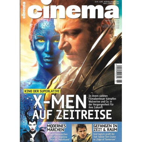 CINEMA 6/14 Juni 2014 - X-Men auf Zeitreise