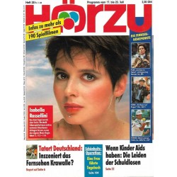 HÖRZU 28 / 17 bis 23 Juli 1993 - Isabella Rossellini