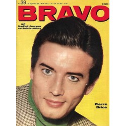 BRAVO Nr.39 / 20 September 1965 - Pierre Brice