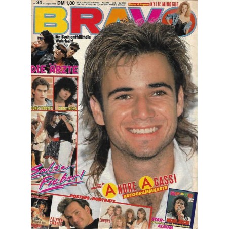 BRAVO Nr.34 / 18 August 1988 - Andre Agassi