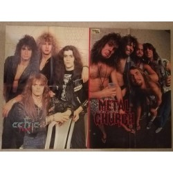 Großes Metal Church + Celtic Frost Poster