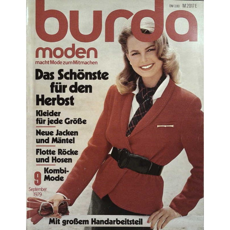 burda Moden 9/September 1979 - Das schönste für den Herbst
