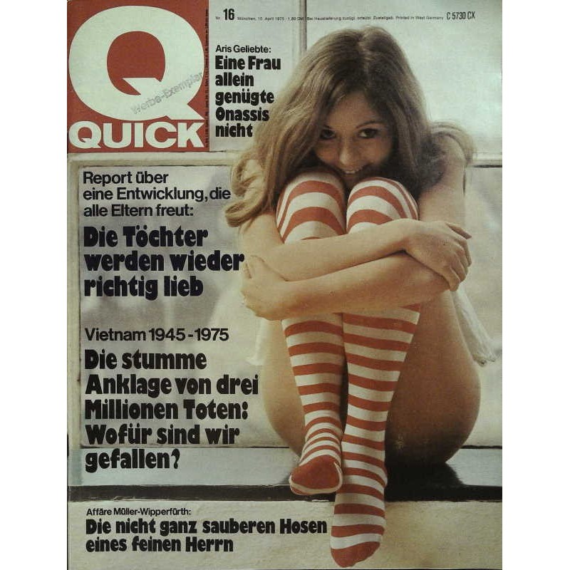 Quick Heft Nr.16 / 10 April 1975 - Aris Geliebte
