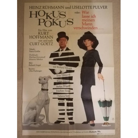 Großes Hokus Pokus Plakat von 1966