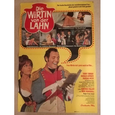 Die Wirtin von der Lahn| Filmplakat von 1967