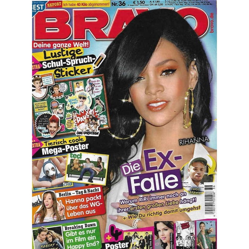 BRAVO Nr.36 / 29 August 2012 - Rihanna