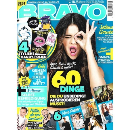 BRAVO Nr.18 / 15 August 2018 - Selena Gomez & Freundschaft