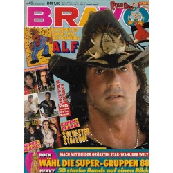 BRAVO Nr.45 / 3 November 1988 - Sylvester Stallone