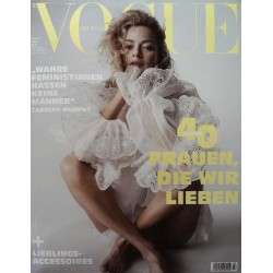 Vogue 3/März 2019 - Isabella Rossellini 40 Frauen