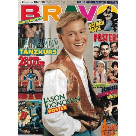 BRAVO Nr.41 / 5 Oktober 1989 - Jason Donovan