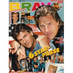 BRAVO Nr.26 / 22 Juni 1989 - Don Johnson & Patrick Swayze