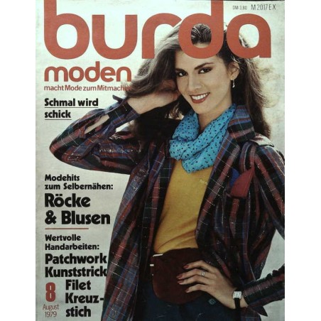 burda Moden /August 1979 - Schmal wird schick