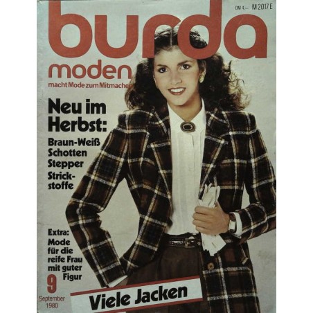 burda Moden 9/September 1980 - Neu im Herbst