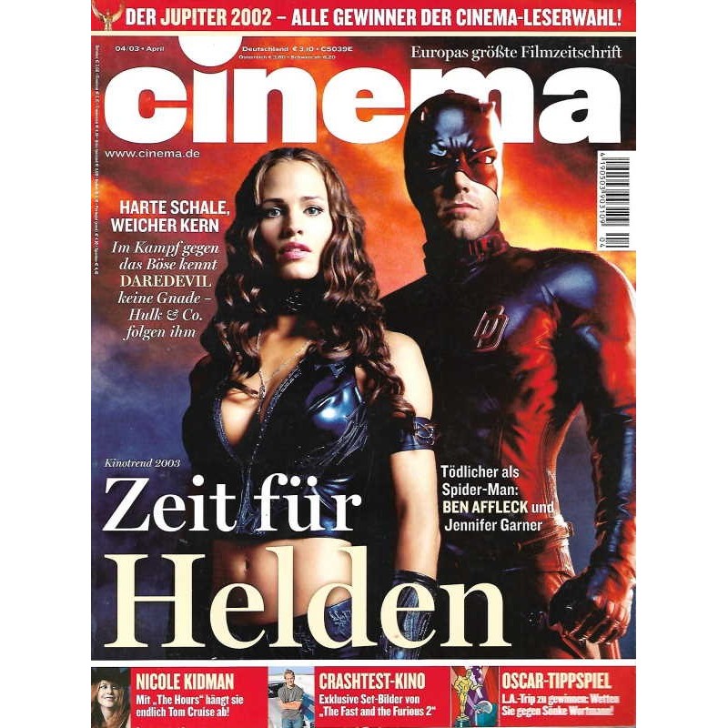 CINEMA 4/03 April 2003 - Daredevil