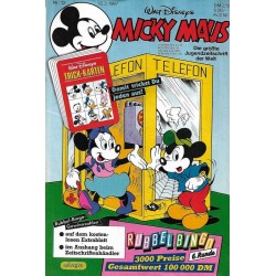 Micky Maus Nr.12 / 12 März 1987 - Trick Karten