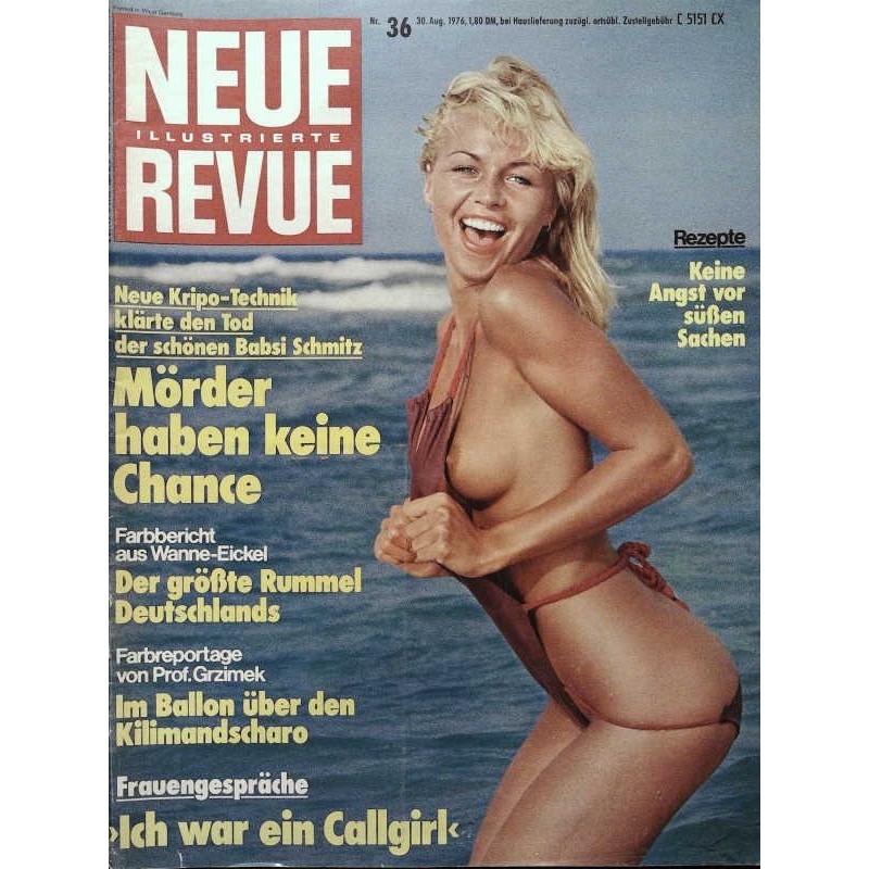 Neue Revue Nr.36 / 30 August 1976 - Frauengespräche