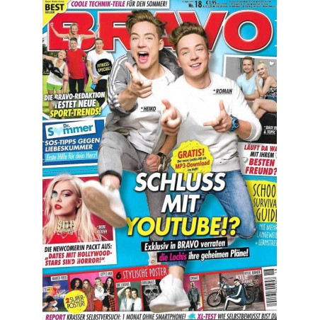 BRAVO Nr.18 / 17 August 2016 - Schluss mit Youtube?