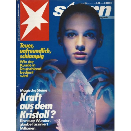 stern Heft Nr.28 / 2 Juli 1987 - Kraft aus dem Kristall?