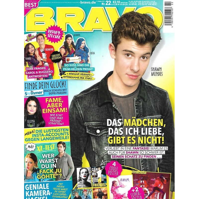 BRAVO Nr.22 / 11 Oktober 2017 - Das Mädchen gibt es nicht!