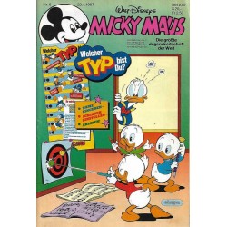 Micky Maus Nr.5 / 22 Januar 1987 - Welcher Typ bis Du?