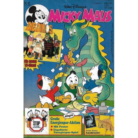 Micky Maus Nr.49 / 2 Dezember 1993 - Die Dinos
