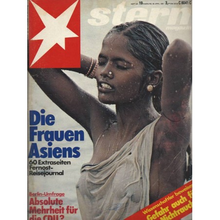stern Heft Nr.19 / 30 April 1981 - Die Frauen Asiens