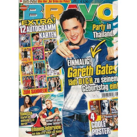 BRAVO Nr.28 / 2 Juli 2003 - Gareth Gates