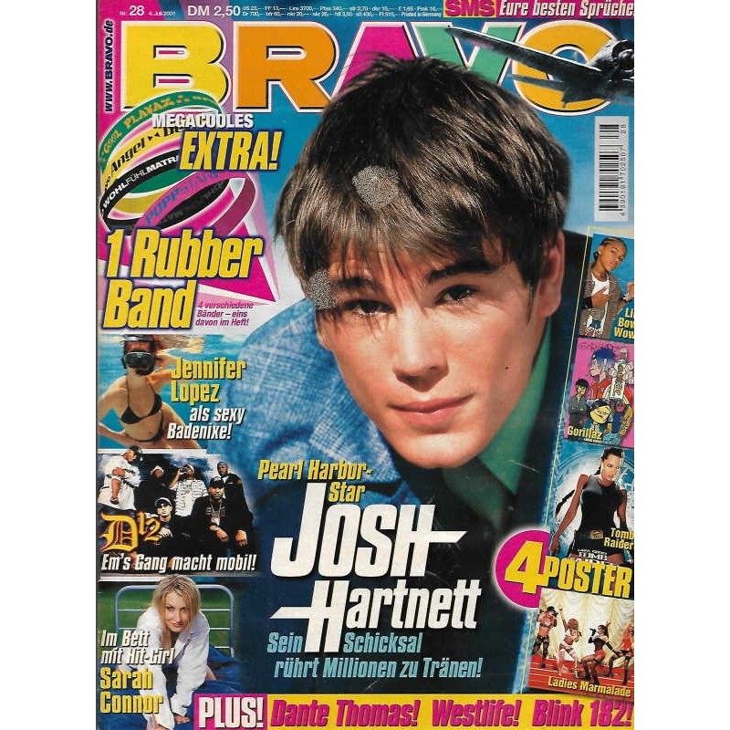BRAVO Nr.28 / 4 Juli 2001 - Josh Hartnett