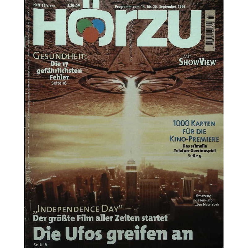 HÖRZU 37 / 14 bis 20 September 1996 - Independence Day