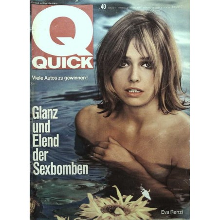 Quick Heft Nr.40 / 3 Oktober 1965 - Eva Renzi