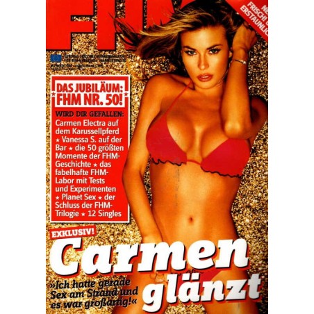 FHM Dezember 2004 - Carmen Electra