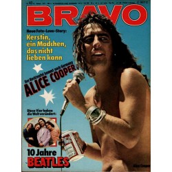 BRAVO Nr.43 / 18 Oktober 1972 - Alice Cooper